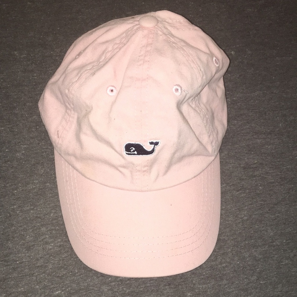 Light Pink Vineyard Vines baseball cap